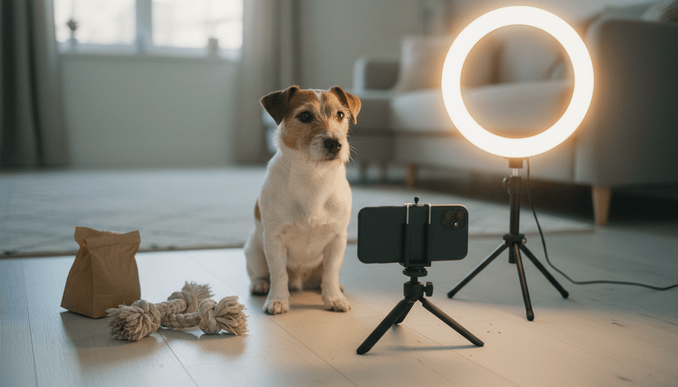 Pets — UGC content-creation setup